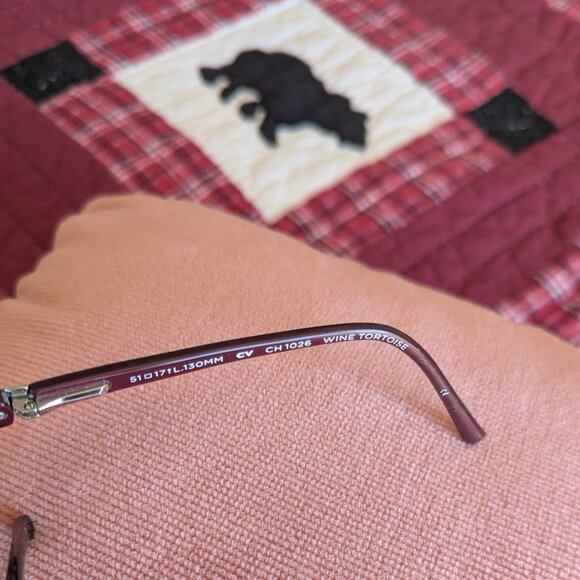 Cole Haan Eyeglasses Frames CH1026 Wine Tortoise 51 17 130 - Picture 7 of 9
